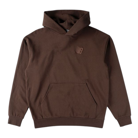 BRONZE 56K LOGO PUFF PRNT HOODIE BROWN