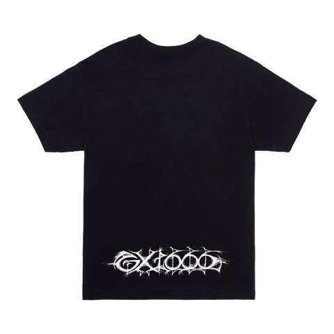 GX1000 DYSTOPIA GAS MASK TEE BLACK