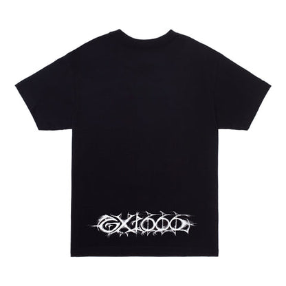 GX1000 DYSTOPIA GAS MASK TEE BLACK