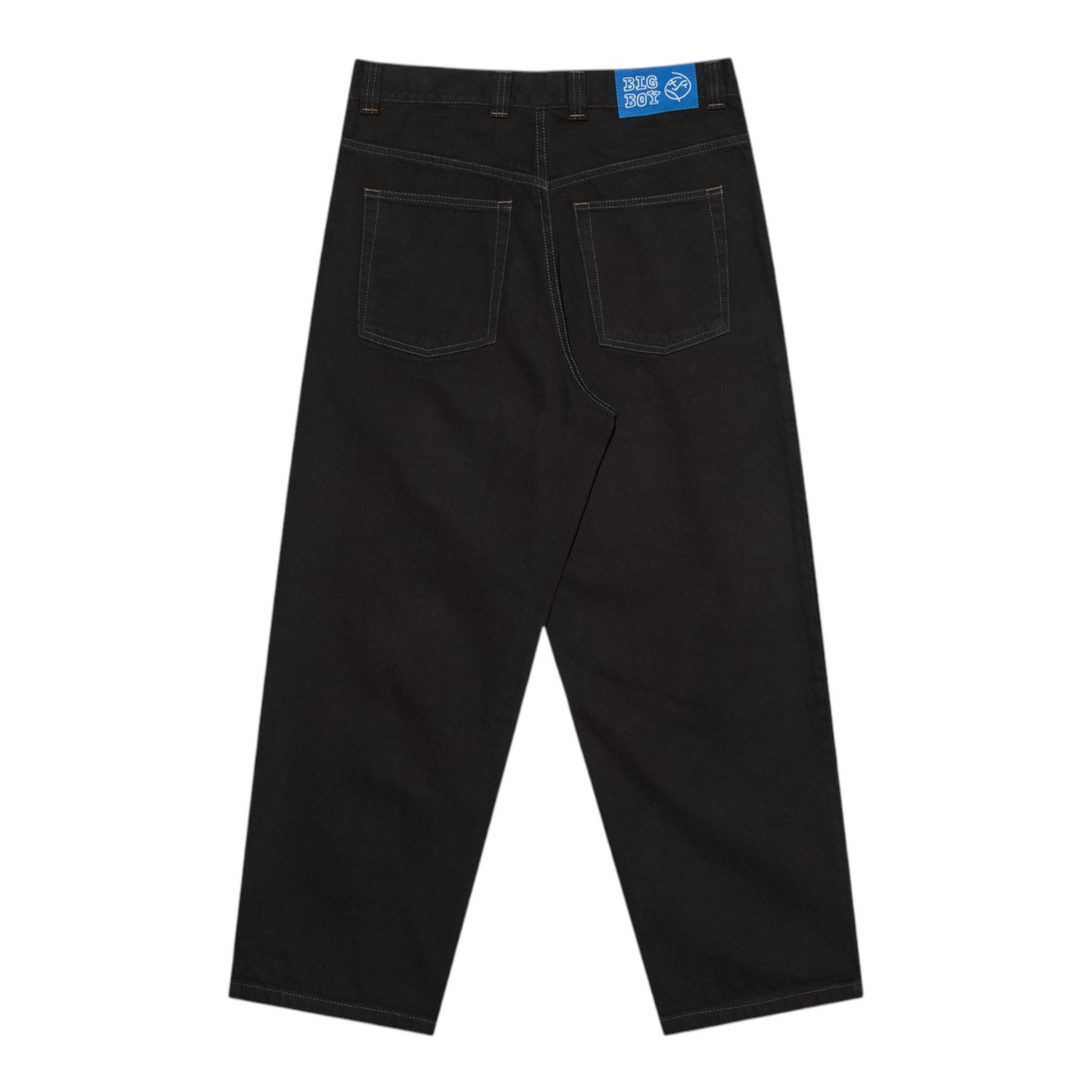 POLAR BIG BOY JEANS BLACK BLUE STITCHING