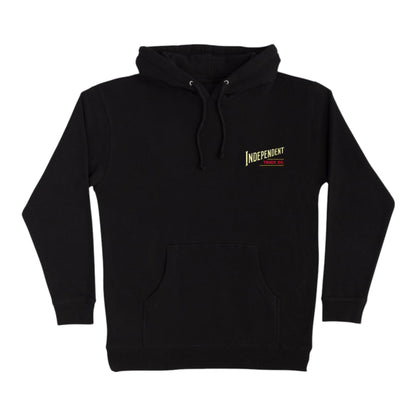 INDEPENDENT STAY SHARP PULLOVER HOODIE BLACK