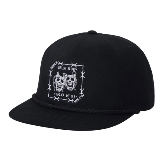BRIXTON SMILE ALWAYS SNAPBACK BLACK