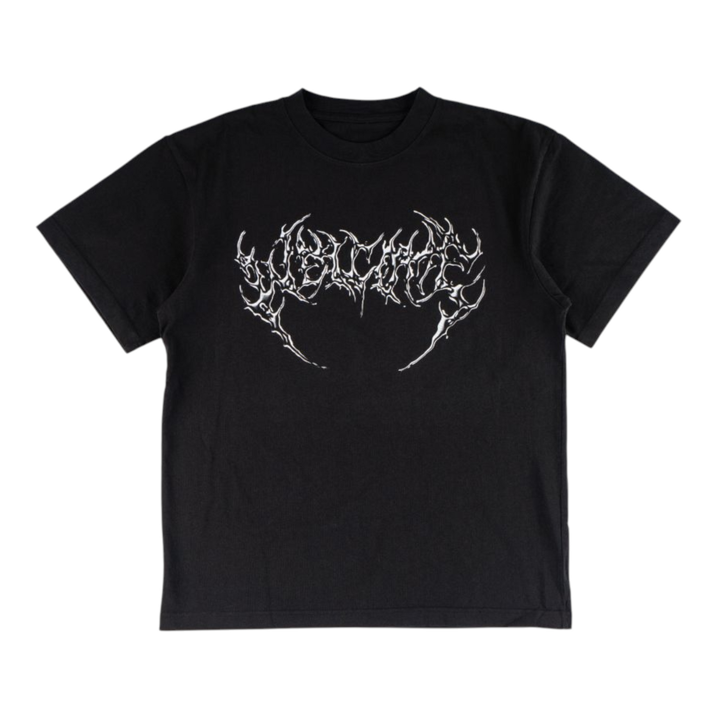 WELCOME CHROME FANG TEE BLACK