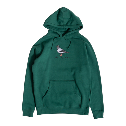 ANTIHERO OG PIGEON HOODIE DARK GREEN