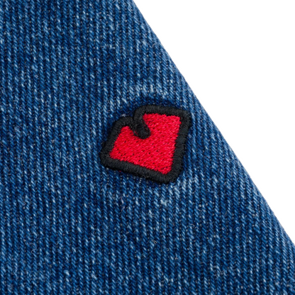 LOVIAH OG BAGGY 5 POCKET DENIM PANTS INDIGO MEDIUM WASH