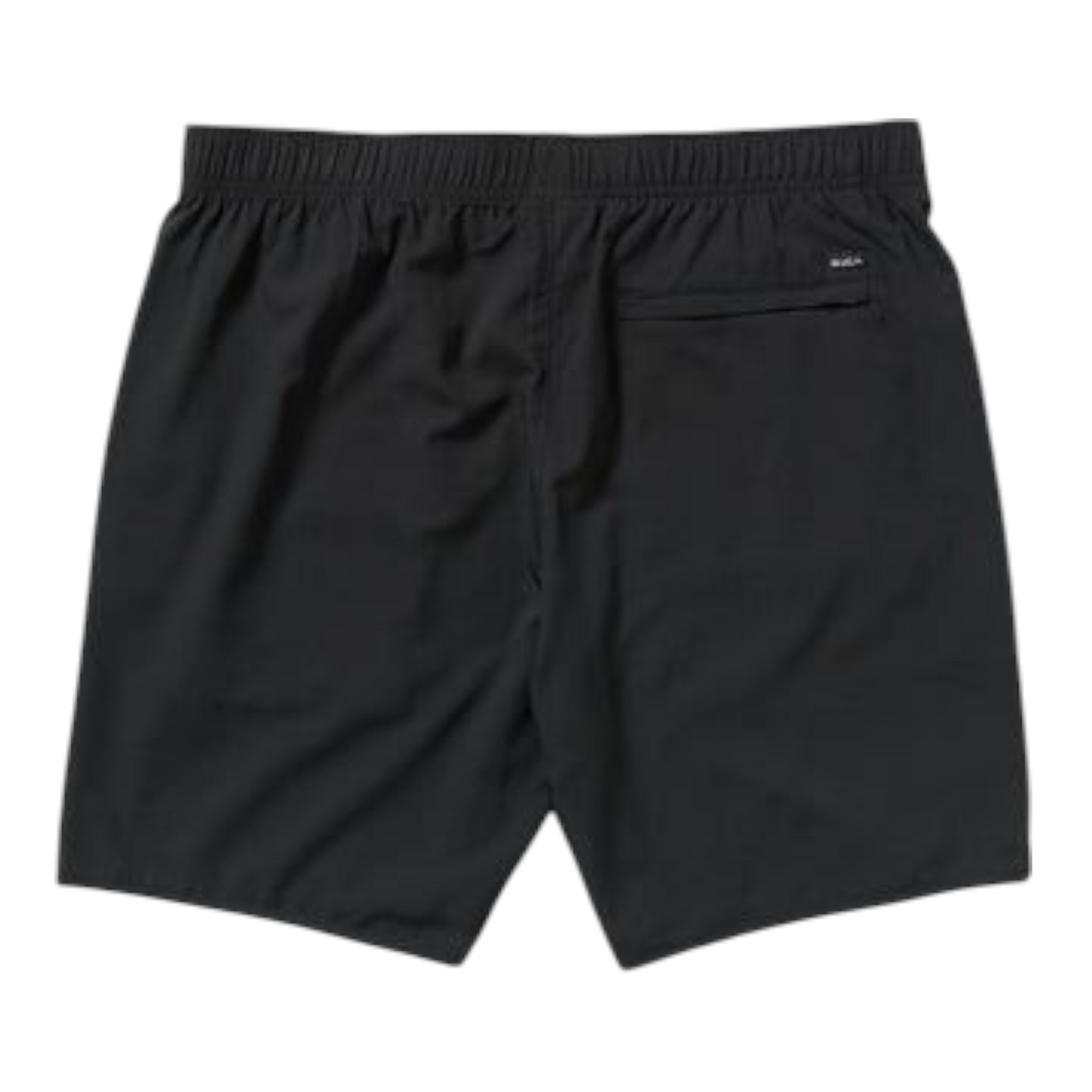 RVCA YOGGER STRETCH SHORT 17 BLACK