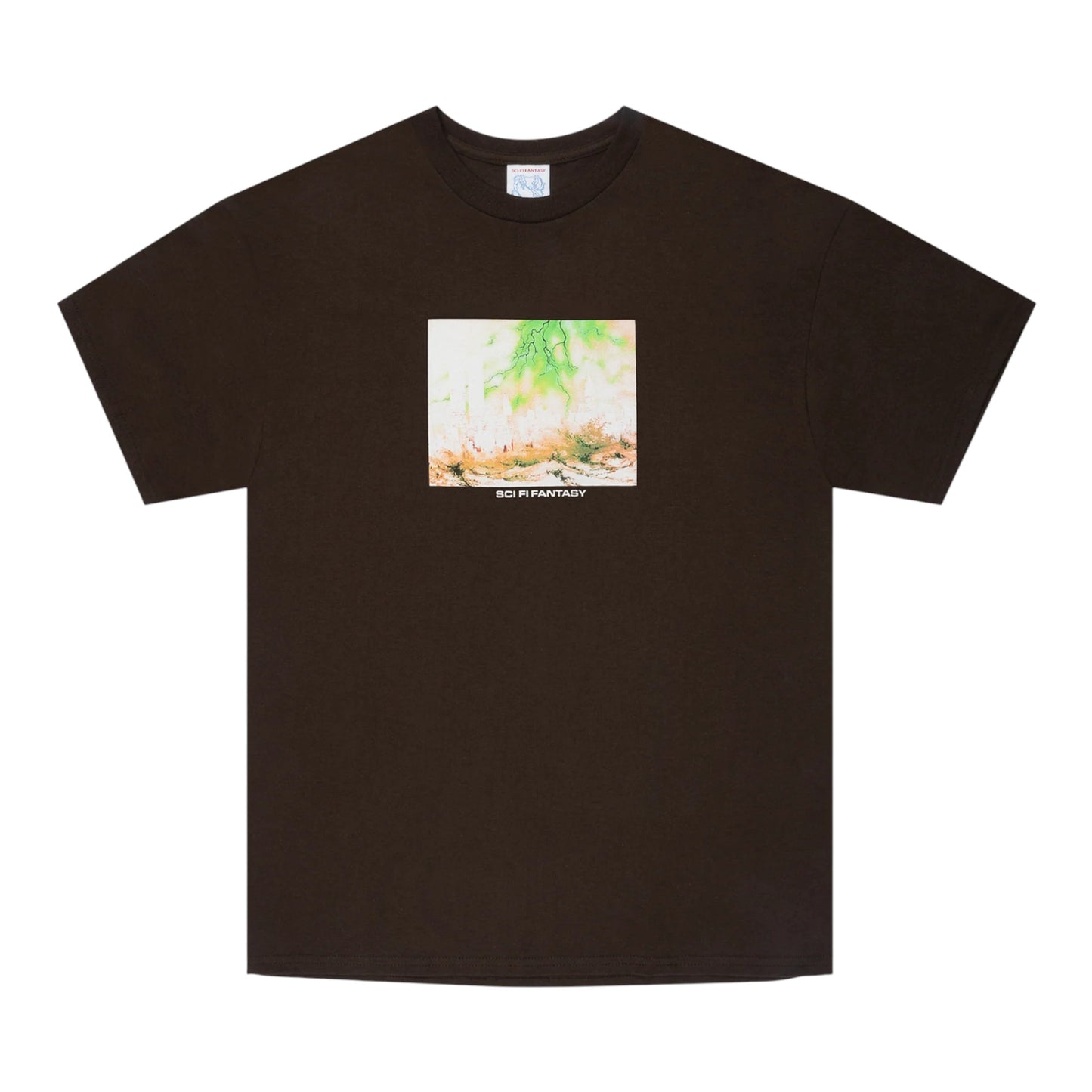 SCI FI FANTASY APOCALYPSE TEE DARK CHOCOLATE