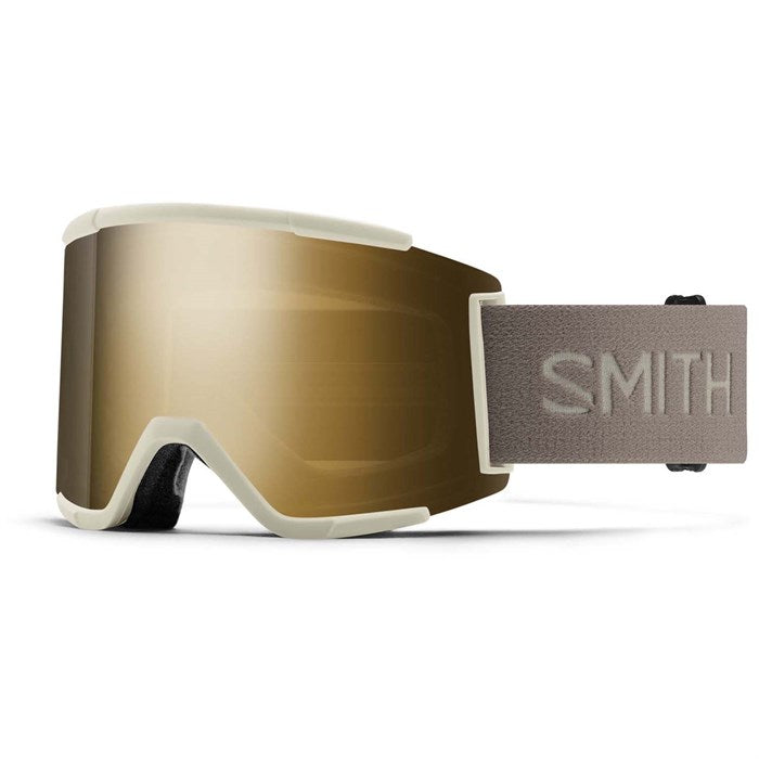 SMITH SQUAD XL CHALK GOGGLES CHROMAPOP SUN BLACK GOLD MIRROR/CHROMAPOP STORM BLUE SENSOR MIRROR LENS