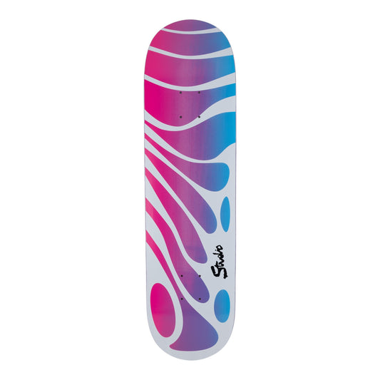STUDIO ORGANIC PLUS DECK WHITE PURPLE FADE 7.875