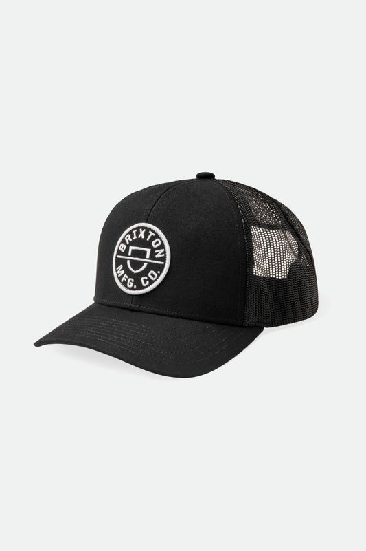 CASQUETTE DE CAMION BRIXTON CREST X MP NOIR