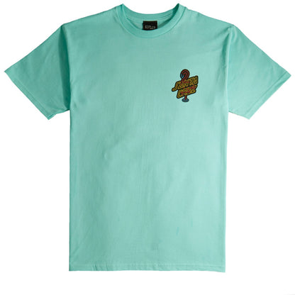 SANTA CRUZ GLOW DOT TEE CELADON