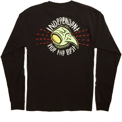 INDEPENDENT X TONY HAWK LONG SLEEVE REGULAR T-SHIRT BLACK