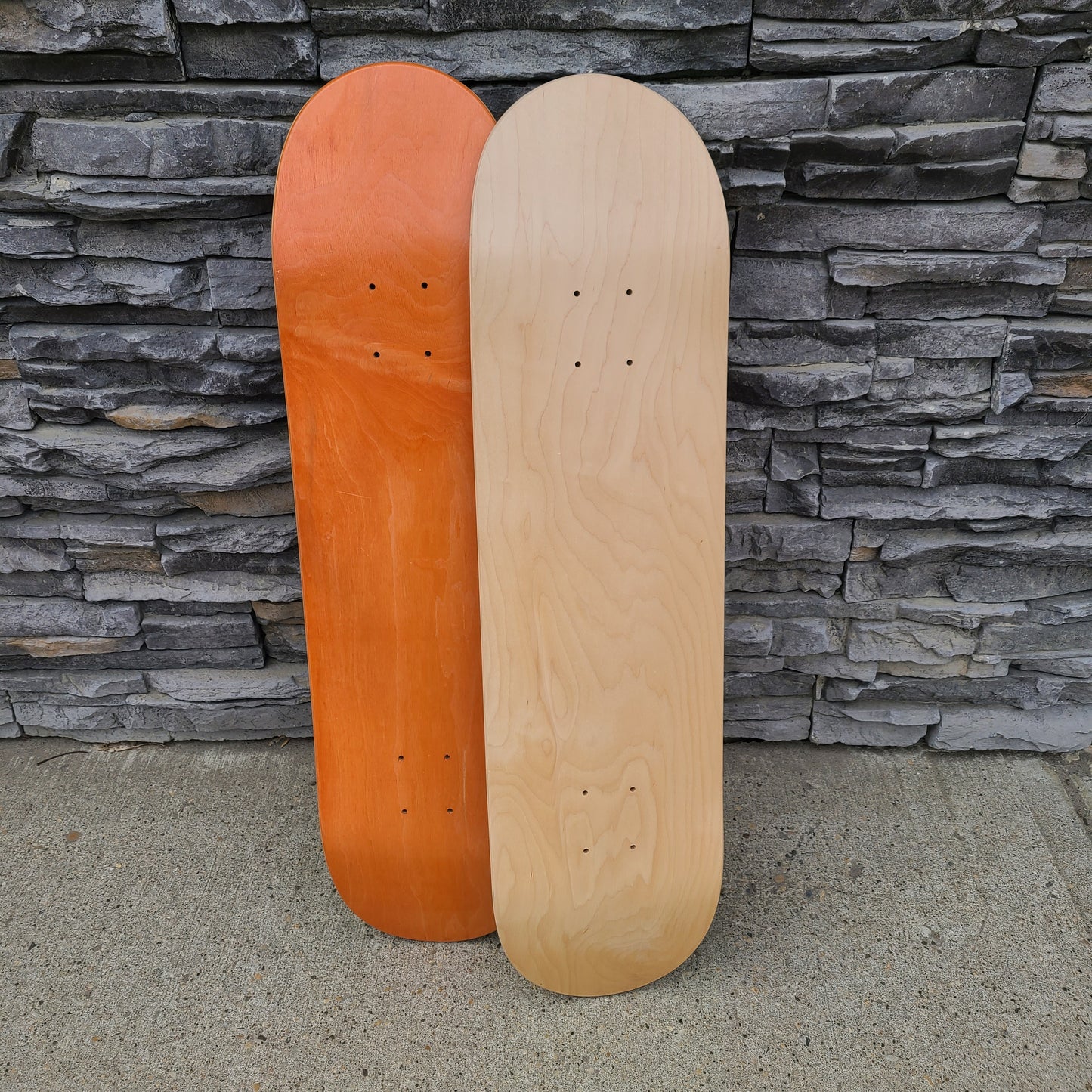 ASSORTED BLANK STAIN DECK