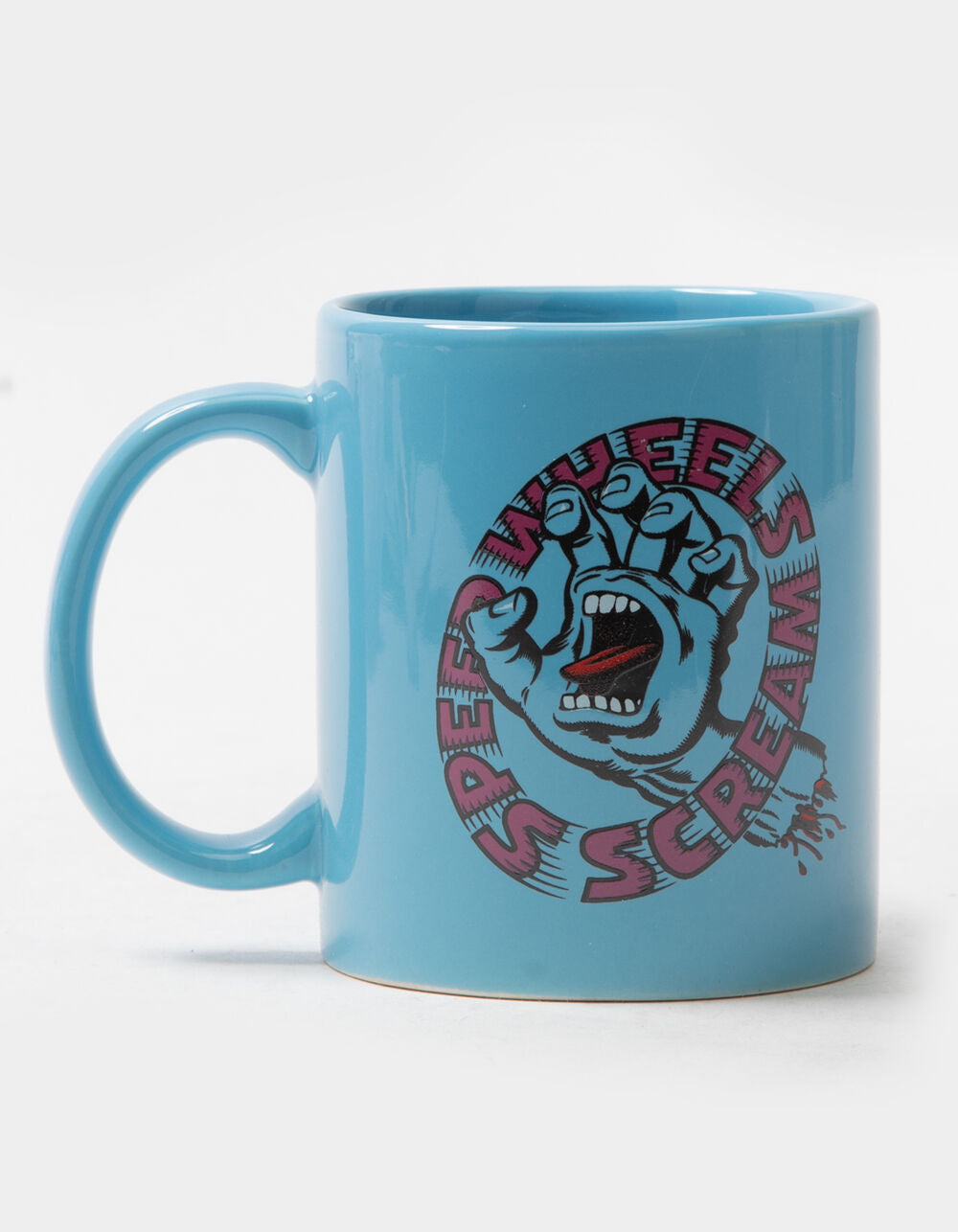 SANTA CRUZ SPEED WHEELS SCREAM MUG BLUE