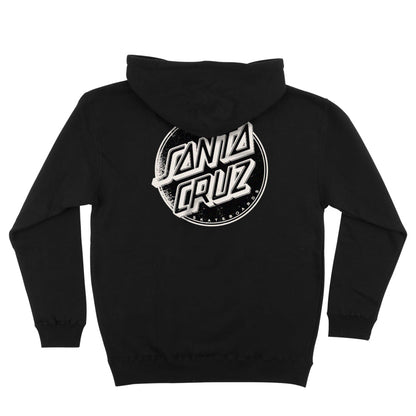 SANTA CRUZ CONTRA DOT SWEAT-SHIRT À CAPUCHE LOURD NOIR