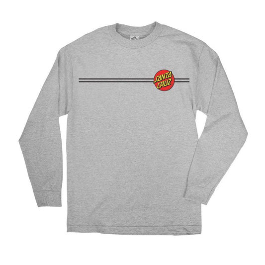 SANTA CRUZ CLASSIC DOT L/S HEATHER