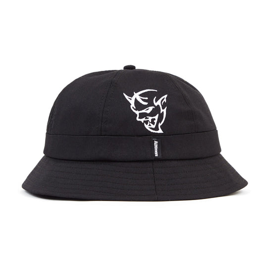 CHAPEAU SEAU BRODÉ ALLTIMERS HELL DEMON NOIR