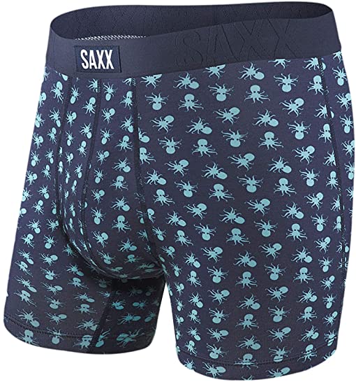 SAXX UNDERCOVER BOXER BRIEF - NAVY MINI OCTOPUS M