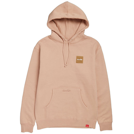 CHOCOLATE OG SQUARE HOODIE DUSTY PINK