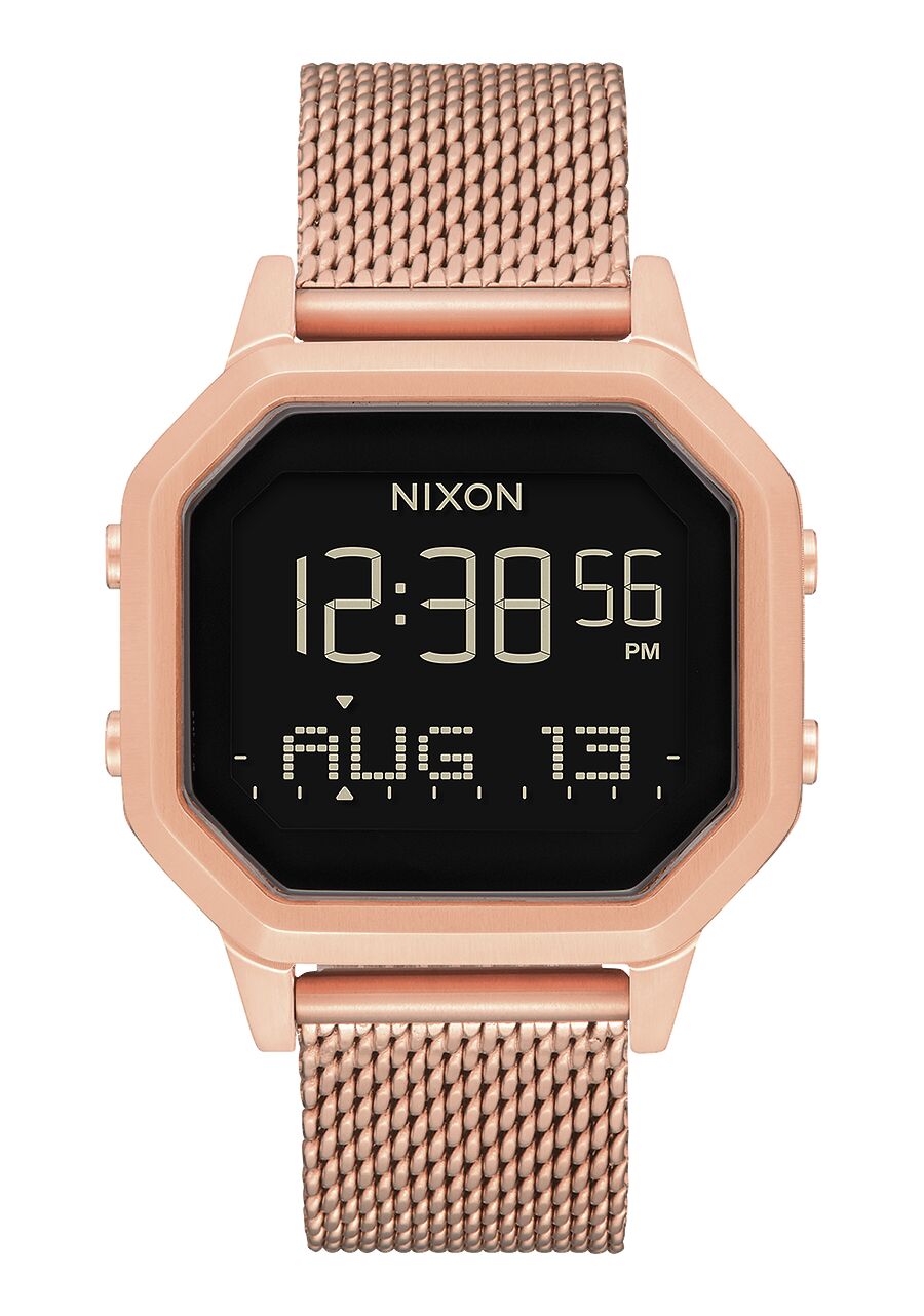 MONTRE NIXON - SIREN MILANESE TOUT OR ROSE