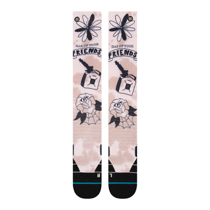 STANCE GASSED UP SNOW SOCKS OFF WHITE