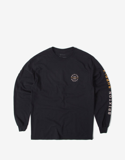 BRIXTON OATH VI L/S NOIR