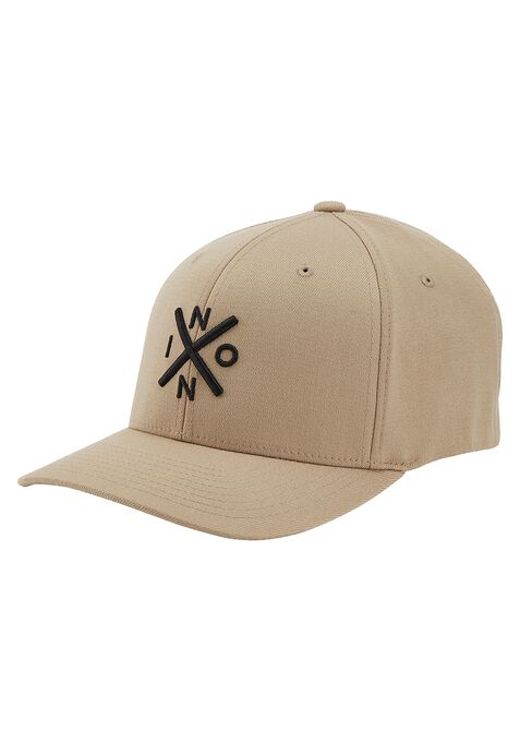 CHAPEAU NIXON EXCHANGE FLEX FIT - KAKI