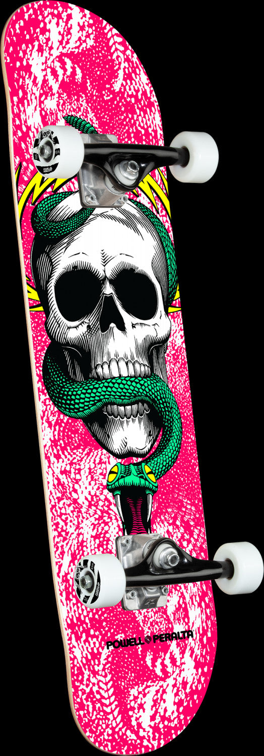 POWELL PERALTA SKULL AND SWORD COMPLETE PINK 7.75