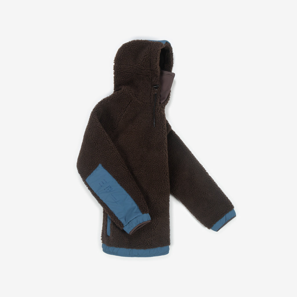 ENDEAVOR OPS RIDING HOODIE SHERPA RUST