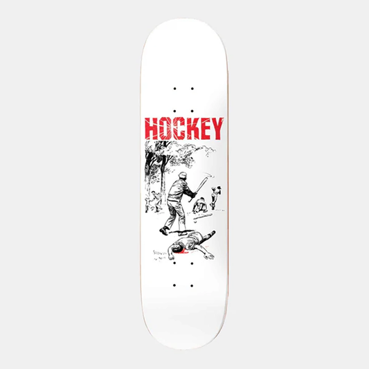 HOCKEY BASEBALL DECK WHITE 8.25