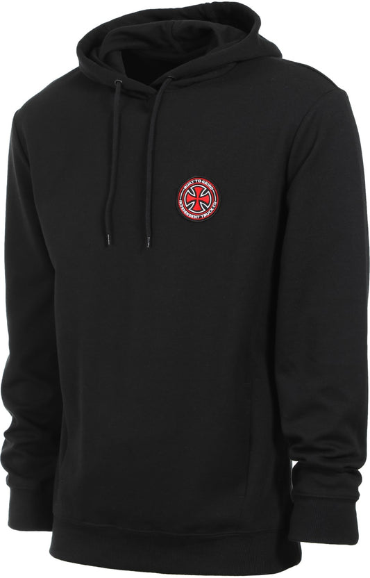 INDEPENDENT BTGC PATCH PULLOVER HOODIE BLACK