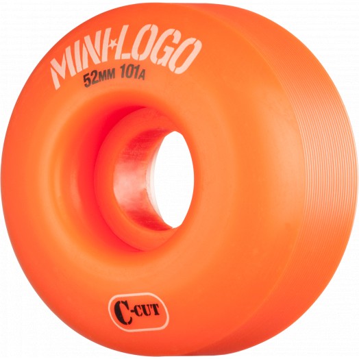 ROUE MINI LOGO C COUPE 52MM 101A ORANGE