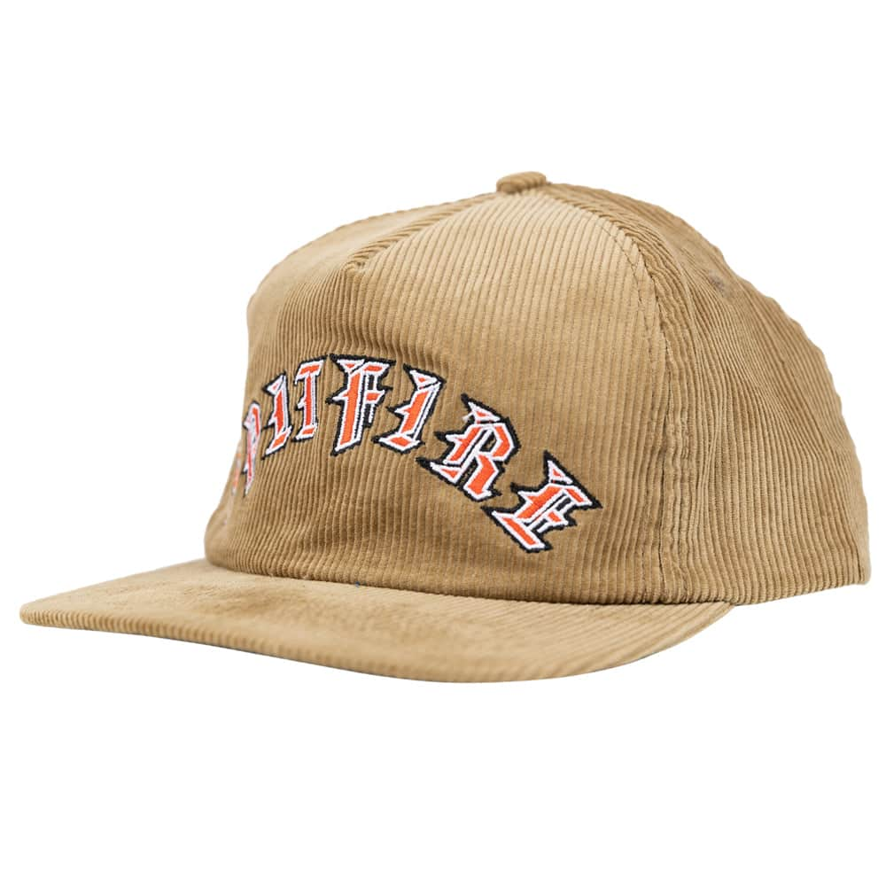 SPITFIRE OLD E ARCH SNAPBACK KAKI