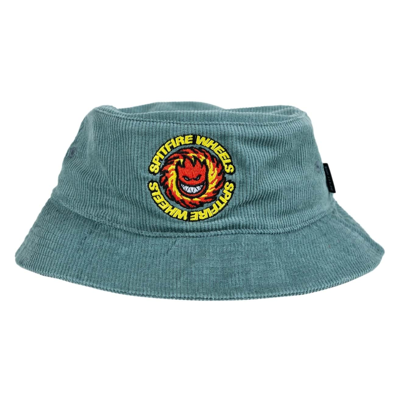 CHAPEAU SEAU SPITFIRE OG FIREBALL VELOURS CÔTÉ BLEU