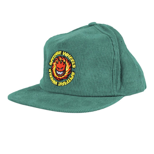 SPITFIRE AJUSTABLE OG FIREBALL SNAPBACK VELOURS CÔTÉ BLEU