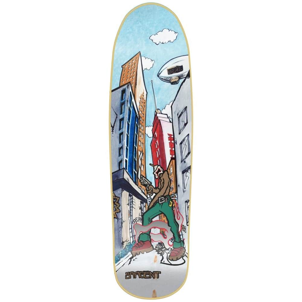 NEW DEAL SKATEBOARDS SAGENT INVADE SLICK DECK 9.25