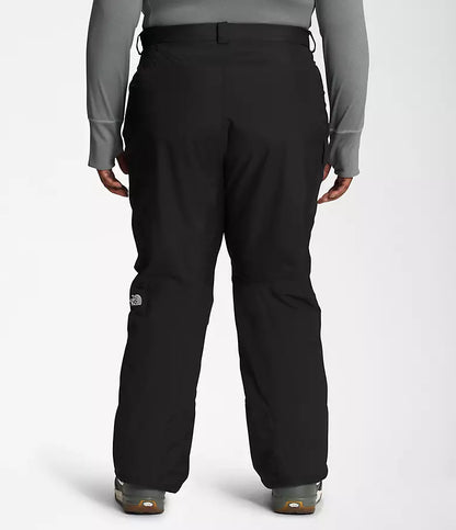 NORTH FACE WOMENS PLUS FREEDOM INSULATED PANT BLACK