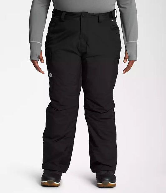 NORTH FACE WOMENS PLUS FREEDOM INSULATED PANT BLACK