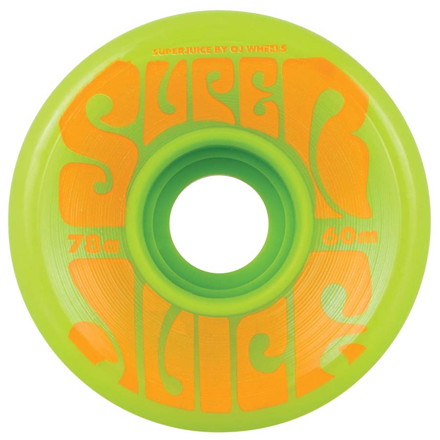 ROUES OJS SUPER JUICE VERT 60MM 78A