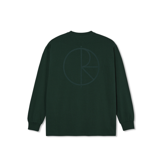 POLAR STROKE LOGO LONG SLEEVE DARK GREEN