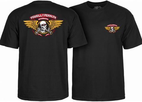 POWELL PERALTA WINGED RIPPER TEE BLACK