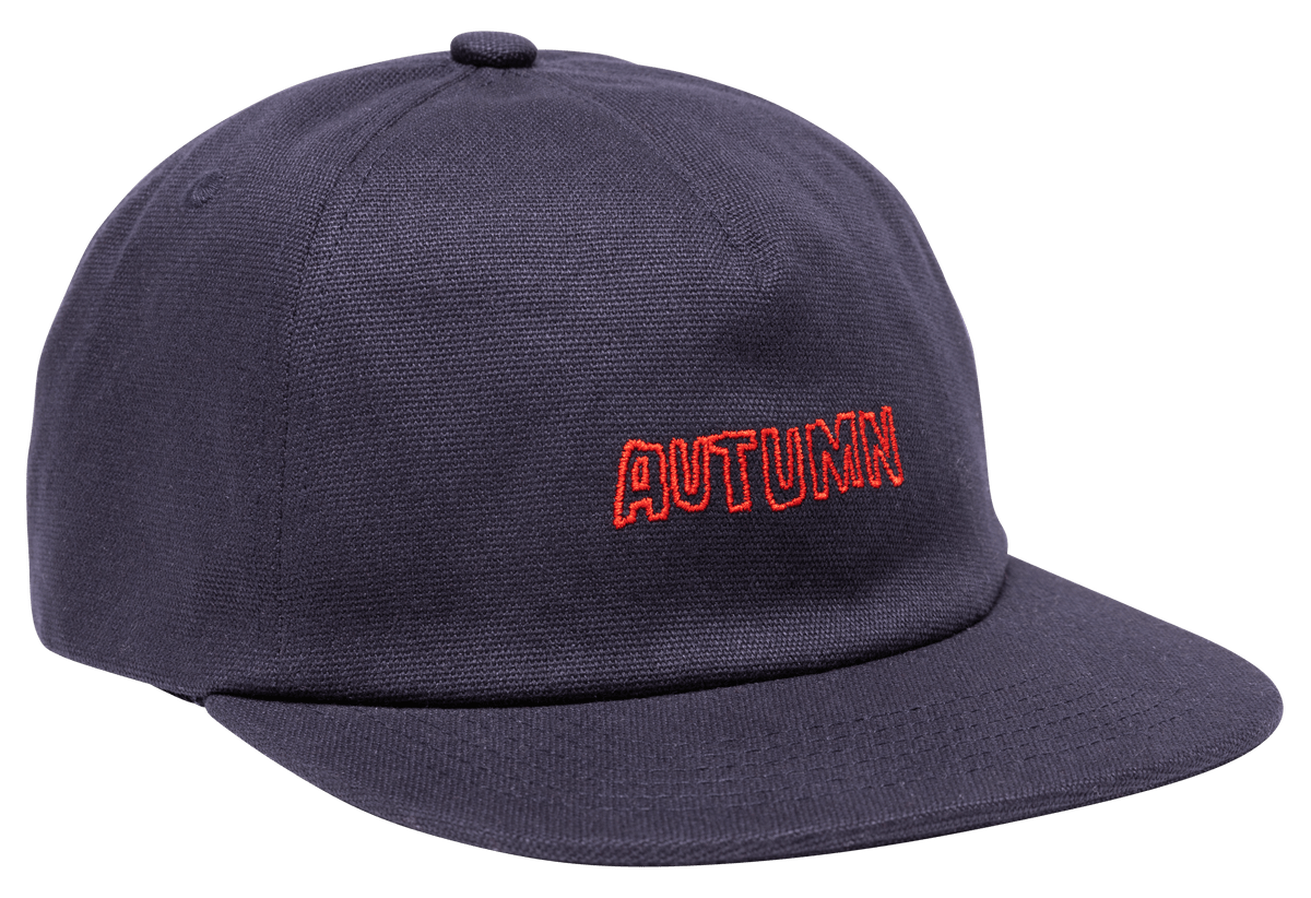 AUTOMNE 5 PANNEAUX SNAPBACK TWILL MARINE