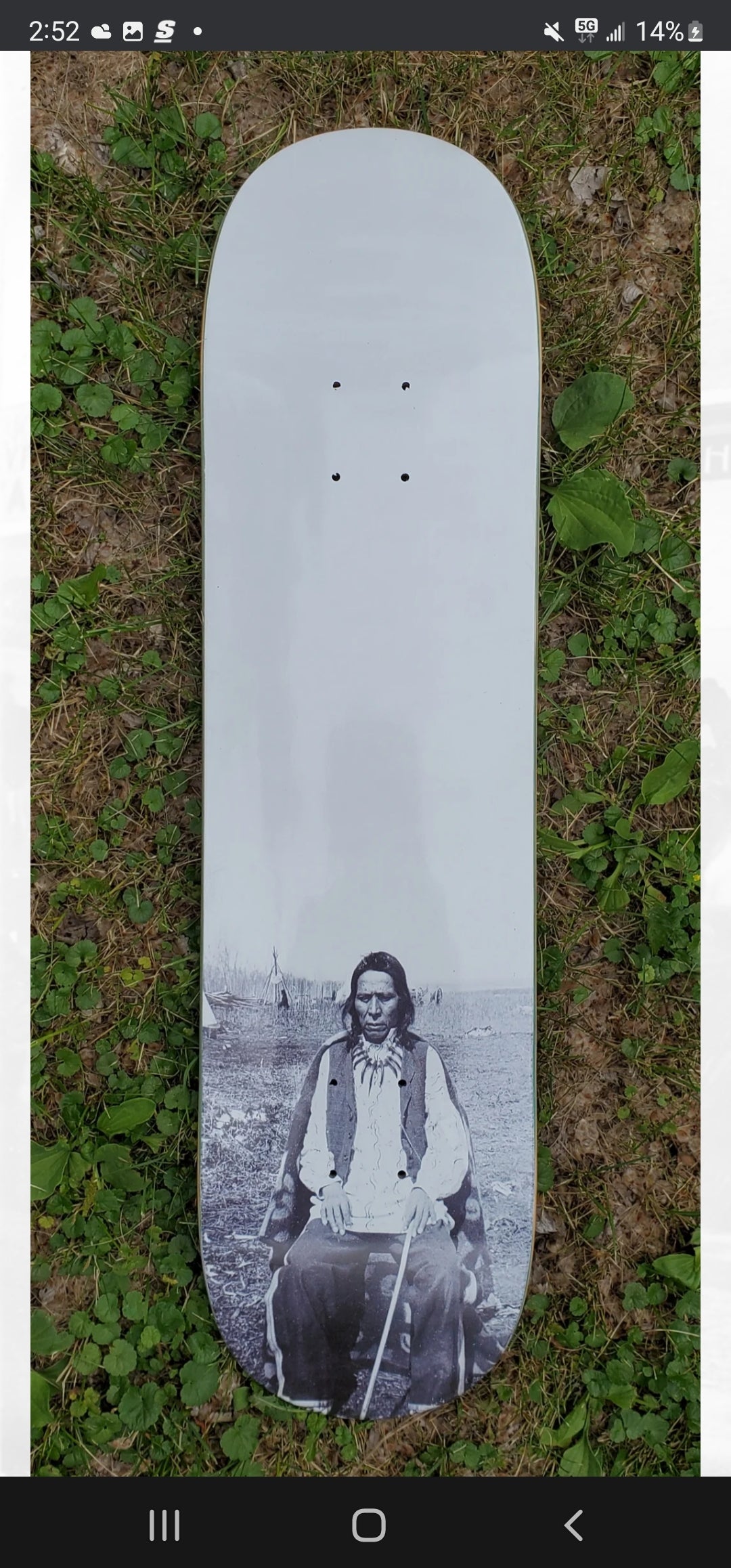 COLONIALISM MAN SITTING AT CAMP DECK