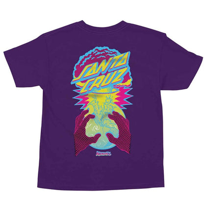 SANTA CRUZ KENDALL EOTW DOT T-SHIRT RÉGULIER À MANCHES COURTES POUR JEUNES VIOLET