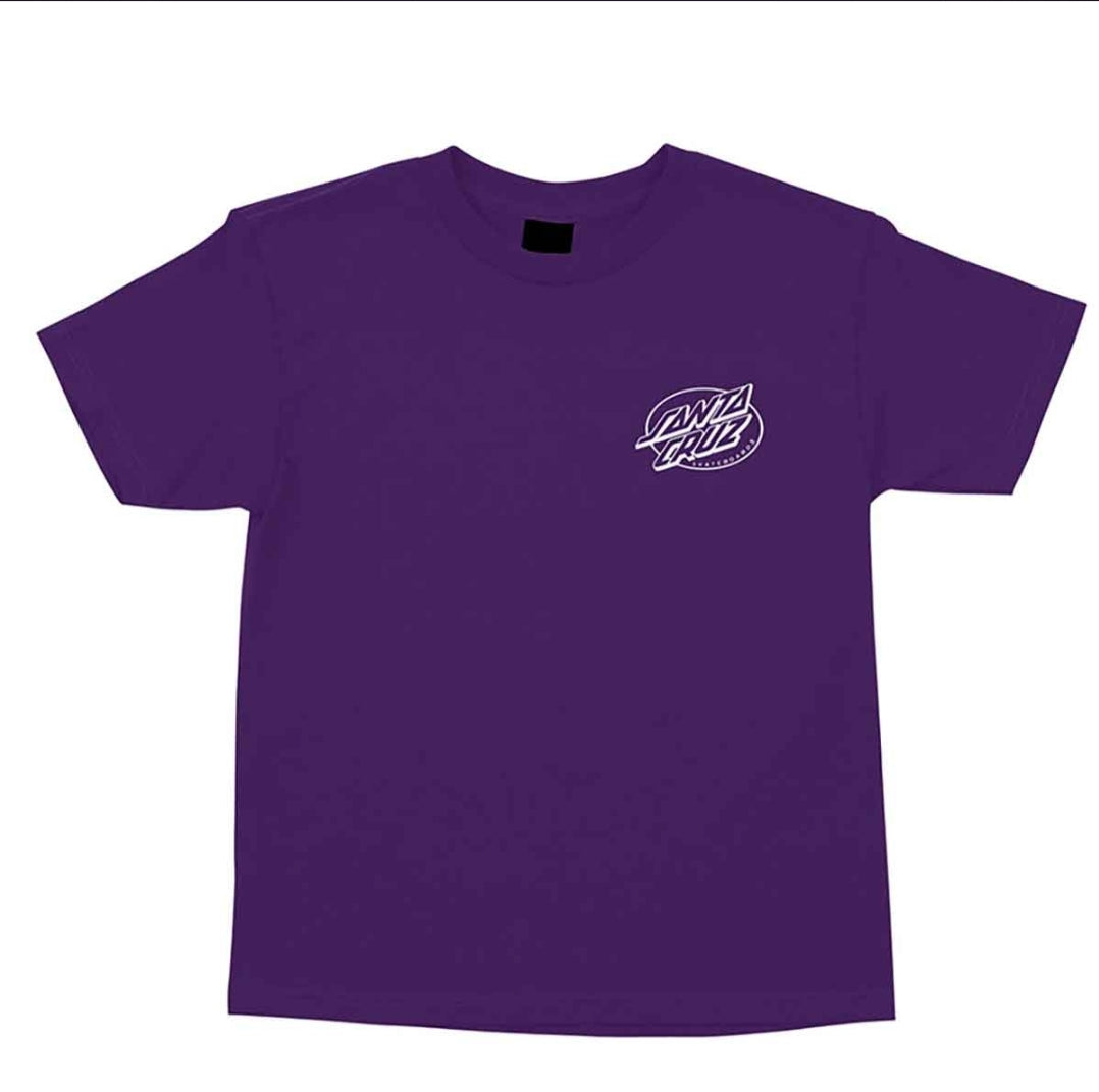 SANTA CRUZ KENDALL EOTW DOT T-SHIRT RÉGULIER À MANCHES COURTES POUR JEUNES VIOLET