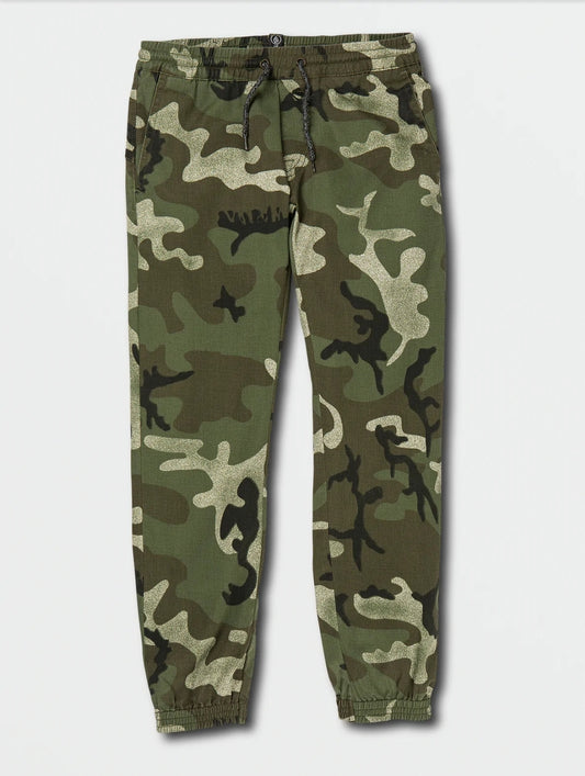 VOLCOM FRICKIN JOGGER JEUNESSE ARMÉE