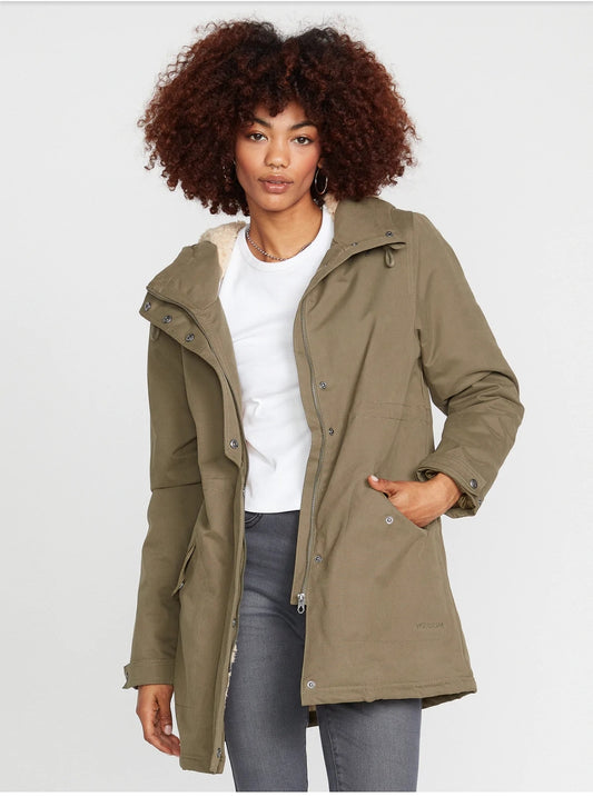 VOLCOM LESS IS MORE 5K PARKA HIVER MOSS
