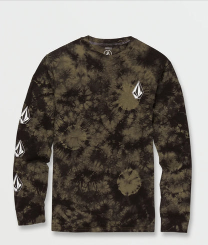 VOLCOM ICONIC STONE DYE MANCHES LONGUES MILITAIRE