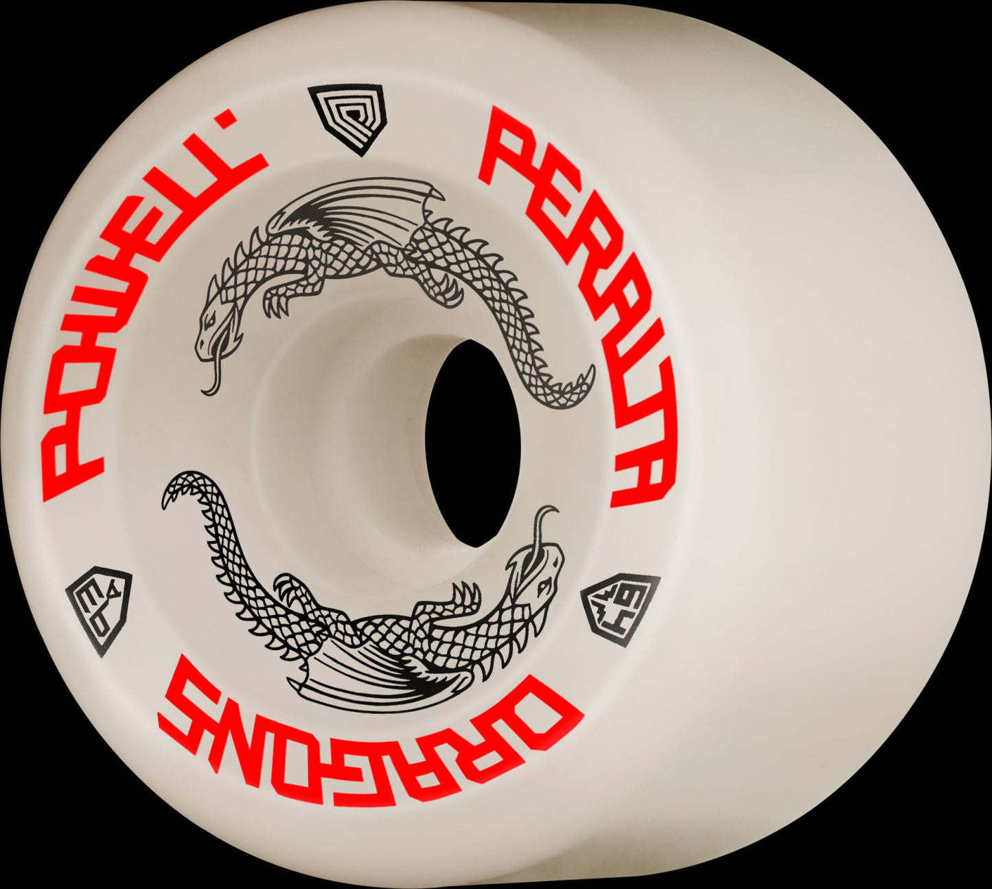 POWELL PERALTA DRAGON FORMULE BLANC CASSÉ 64MM 93A