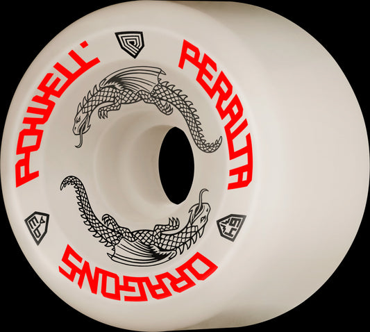 POWELL PERALTA DRAGON FORMULA OFF WHITE 64MM 93A